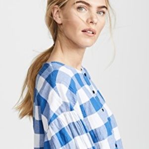 Mara Hoffman Alana Gingham Top